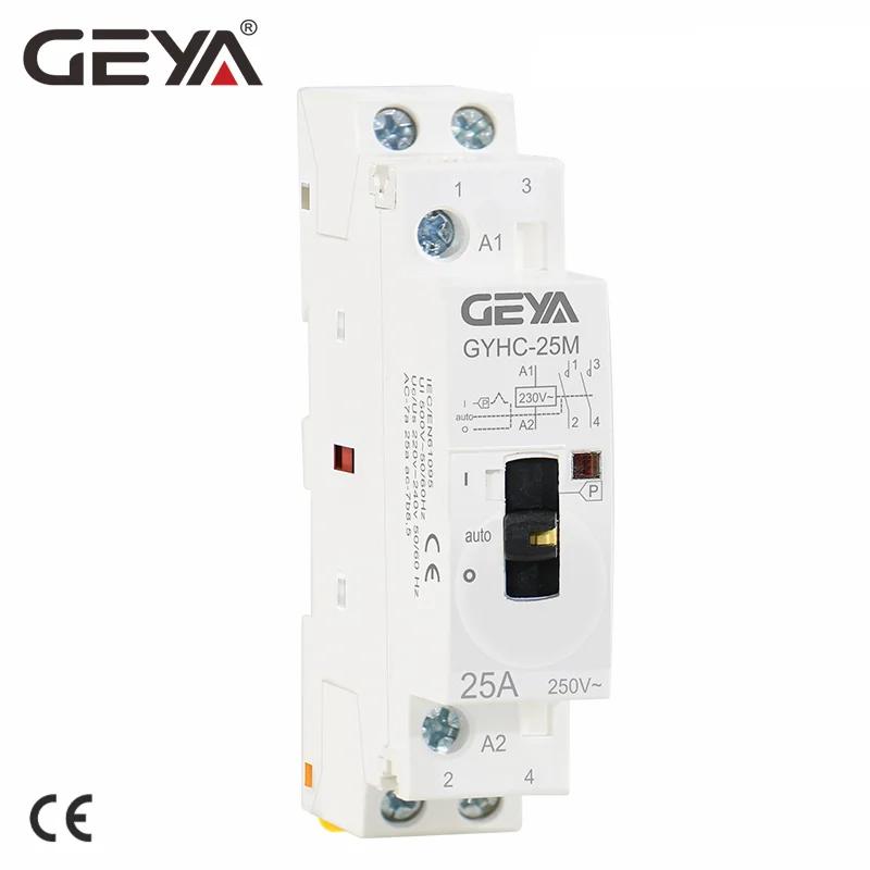 GEYA     ˱ 2P 16A 20A 25A 2NO Ǵ 2NC 220V    ˱   